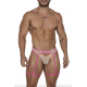 CandyMan - Garter Jock Two Piece Set Color Beige-Neon Product information Brand