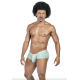 CandyMan - 3PK Autralian Latin Trunks Color Blue-White-Green
