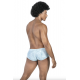 CandyMan - 3PK Autralian Latin Trunks Color Blue-White-Green