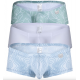 CandyMan - 3PK Autralian Latin Trunks Color Blue-White-Green