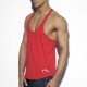 ES Collection - FITNESS PLAIN TANK TOP Red