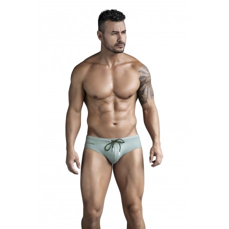 Clever - CALIFORNIA SWIMSUIT BRIEF Green