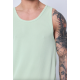 Frilivin - T-shirt débardeur côtelé slim Black