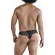 CandyMan - Lace-Mesh Thongs Color Black Product information Brand