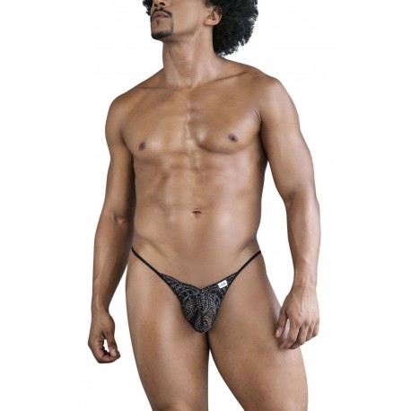 CandyMan - Lace Thongs Color Black