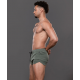 Andrew Christian - Breeze Mesh Gym Shorts (3" Inseam) - Olive