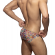 Addicted SUMMER GARDEN BIKINI BRIEF - Yellow