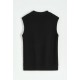 FRILIVIN - sleeveless sweater Black