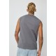 FRILIVIN - T-shirt débardeur uni pour homme Dark Grey