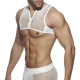 Addicted - AD PARTY ZIP HARNESS White