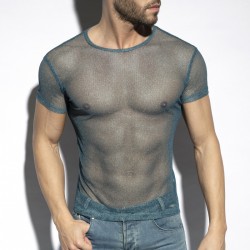 ES Collection - Maldives T-Shirt Black + Cobalt