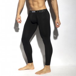 ES Collection - BASIC COTTON LONG JOHN Black
