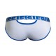 Aussiebum - Riot Brief White + Royal Blue + Black