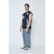 FRILIVIN - Pull sans manche Navy/LightBlue
