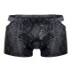 CandyMan - Male Power S-naked Pouch Short Color Black-Blue
