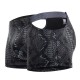 CandyMan - Male Power S-naked Pouch Short Color Black-Blue