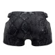 CandyMan - Male Power S-naked Pouch Short Color Black-Blue