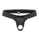 CandyMan - Male Power S-naked Power Sock Color Black-Blue