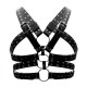 CandyMan - Male power Leather Gemini Harness Color Black
