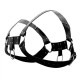 CandyMan - Male Power Leather Aries Harness Color Black