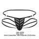 CandyMan - Mesh Jock Thongs Color Black