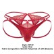 CandyMan - Lace Jock Thongs Color Red