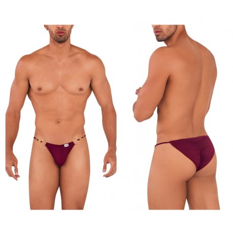 CandyMan - Holes in One Bikini Color Burgundy