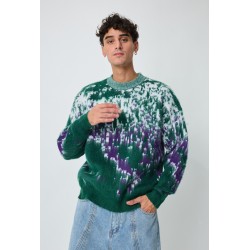 FRILIVIN - Pull Bleu + Vert