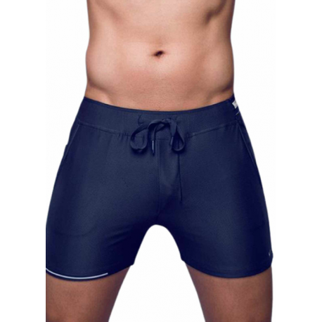 Supawear - Full Lined Mesh Shorts  Tight Fit Black Onyx