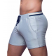 Supawear - Full Lined Mesh Shorts  Tight Fit Light Grey