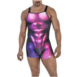 CandyMan - Muscle Bodysuit Color Magenta