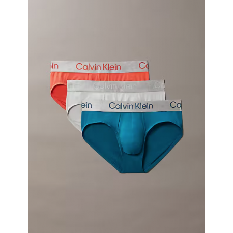 Calvin Klein - HIP BRIEF Brushed Microfiber Stretch 3PK