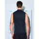 Supawear - Gym2Street Zip-up Vest Black
