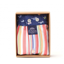 Mc Alson - M5122 Tartan red & turquoise