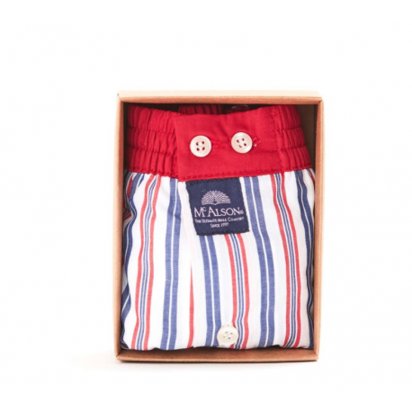 Mc Alson - M4898 Striped red
