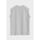 FRILIVIN - T-shirt sans manches oversize Light Blue + Light Grey