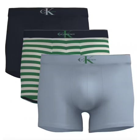 Calvin klein - TRUNK 3PK Graphic Monogram Green