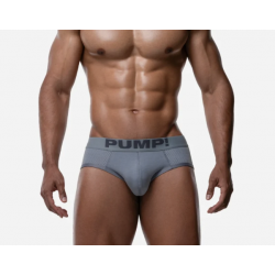 PUMP! - Gray Classic Brief