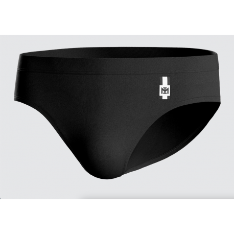 Impetus - Plain Swim Brief Black