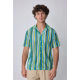 Frilivin - Chemise Green + Blue + Brown