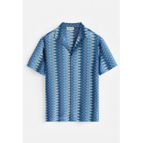 Frilivin - Chemise à manches courtes Blue