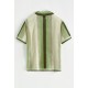 Frilivin - Chemise Blue + Green