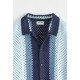 Frilivin - Chemise Blue + Green