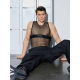 Supawear - Mesh Monotone Tank Black