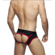 Addicted - Stripe Fetish Brief Red