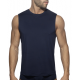 Addicted - VELOZ DRY TANK TOP - Black + White
