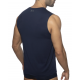 Addicted - VELOZ DRY TANK TOP - Black + White