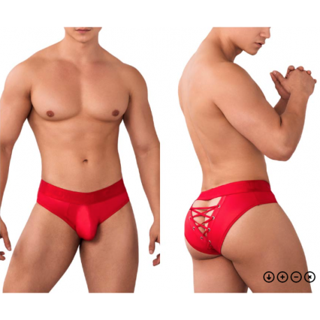 CandyMan - Shorty Briefs Color Red