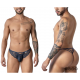 CandyMan - Lace Thongs Color Navy