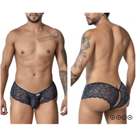 CandyMan - Lace Trunks Color Navy